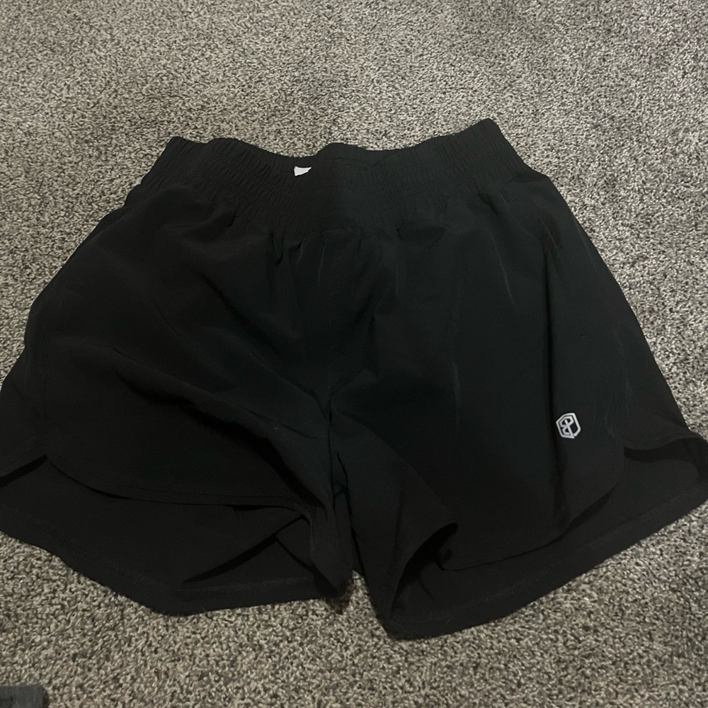 Black born primitive athletic shorts medium